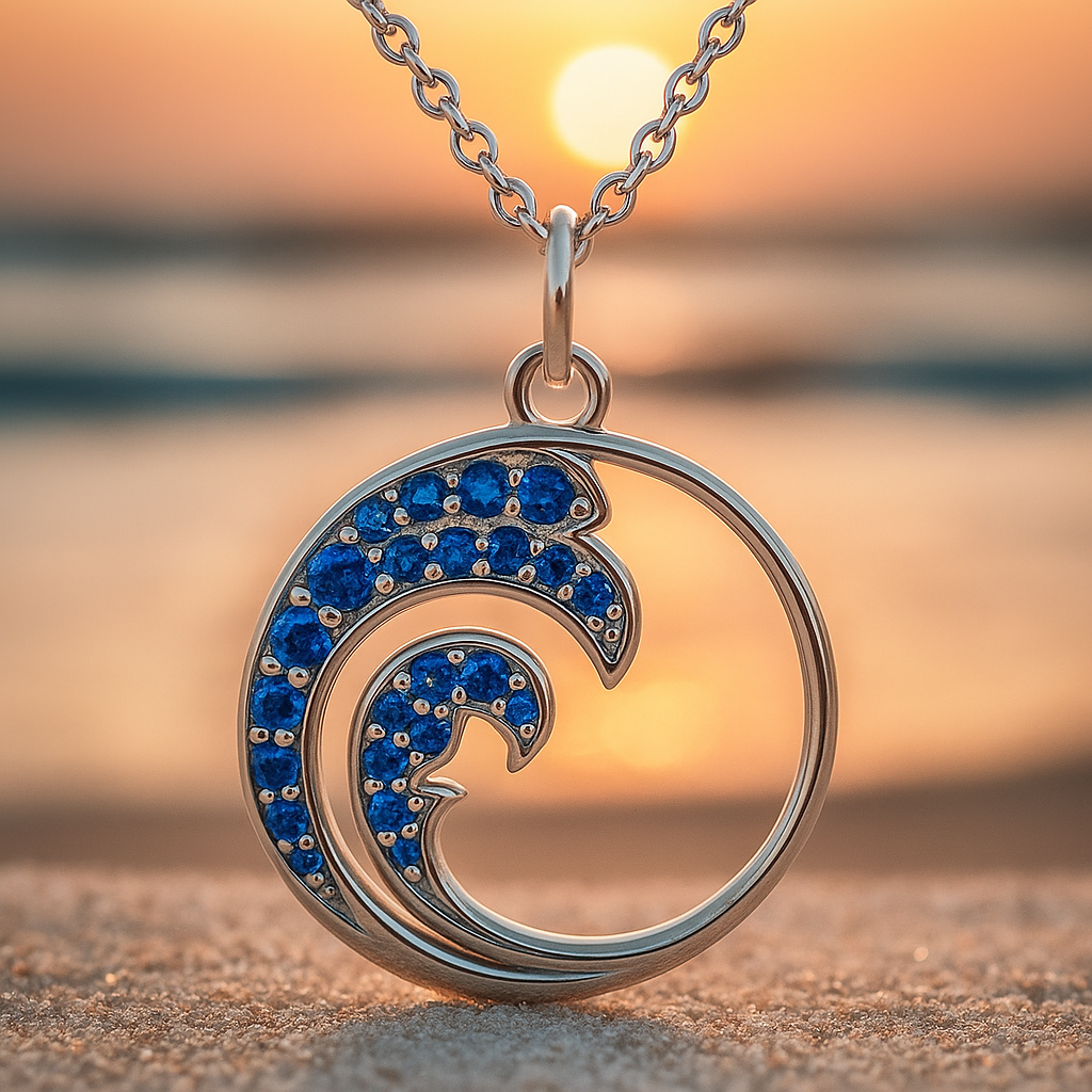 Anima d’Onda | 925er Silber Halskette mit Anhänger