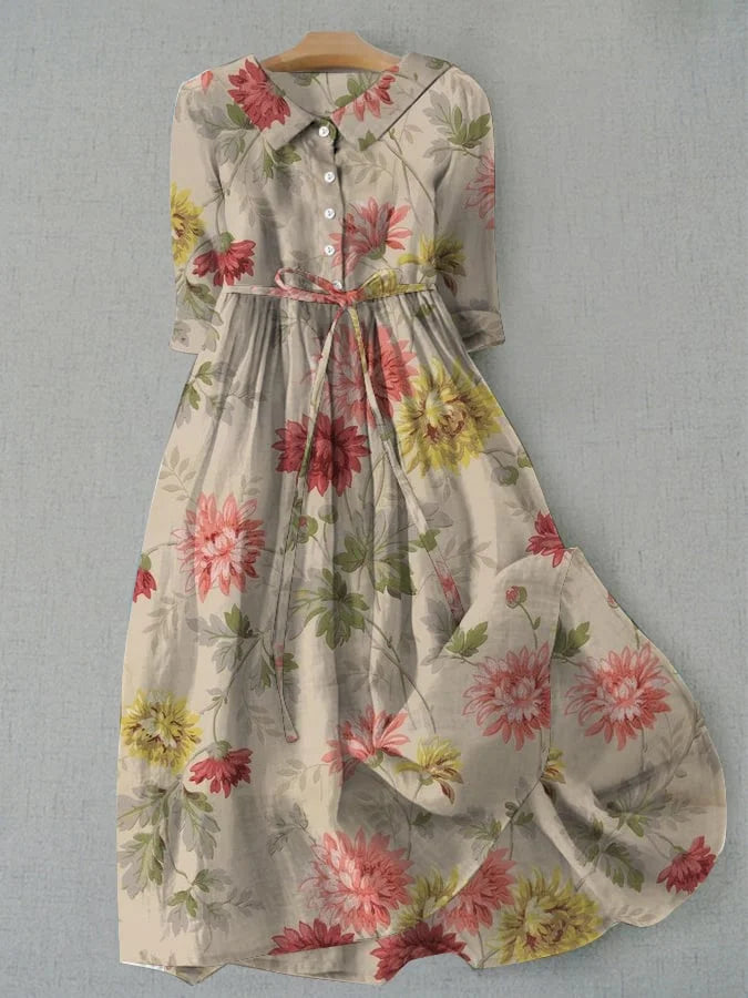Zinnia - Damen Schnür-Taillenkleid