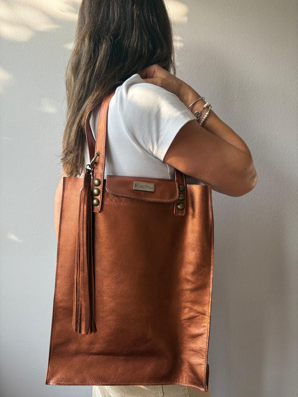 Juanita Kupfer Handtasche