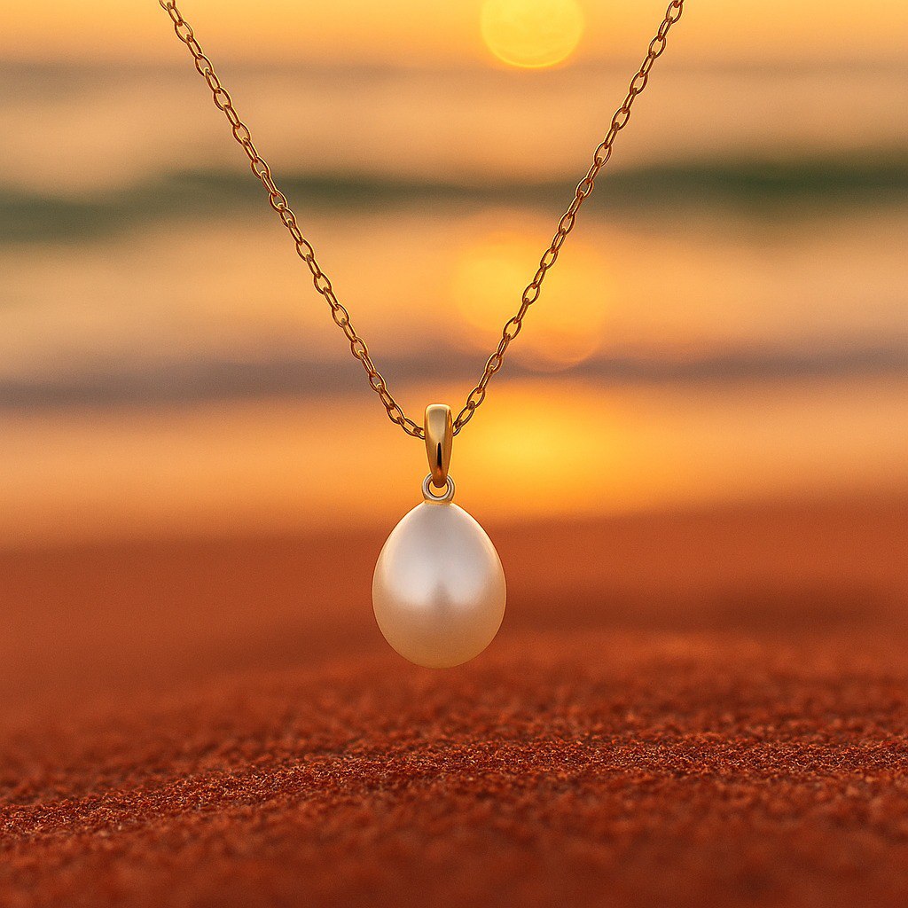 Ria | Zarte Perlenkette mit feiner Kette