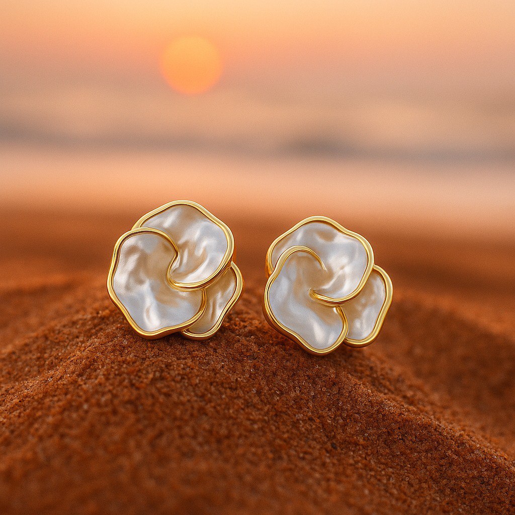 Cinzia | Anello d'oro con perle