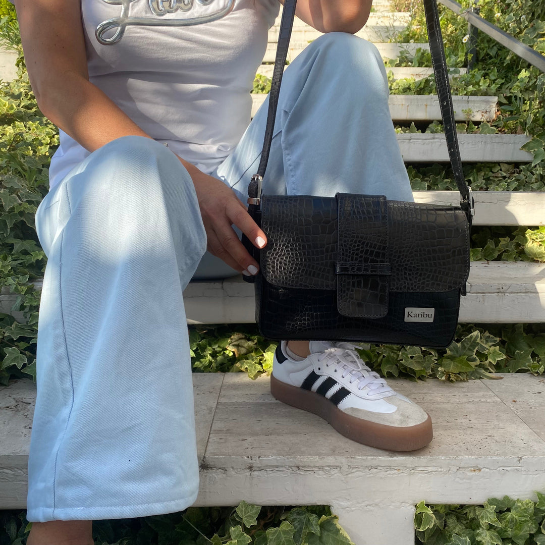 Schwarze Octavia Brieftasche