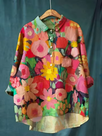 Sofie® | Blusa elegante dal design floreale