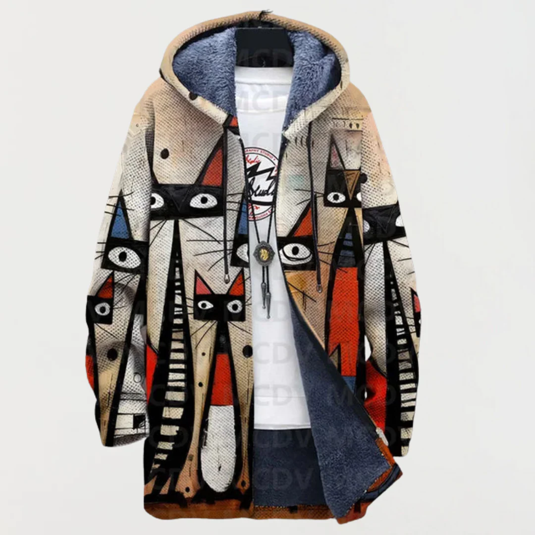 Melania - Premium-Jacke mit künstlerischem Design