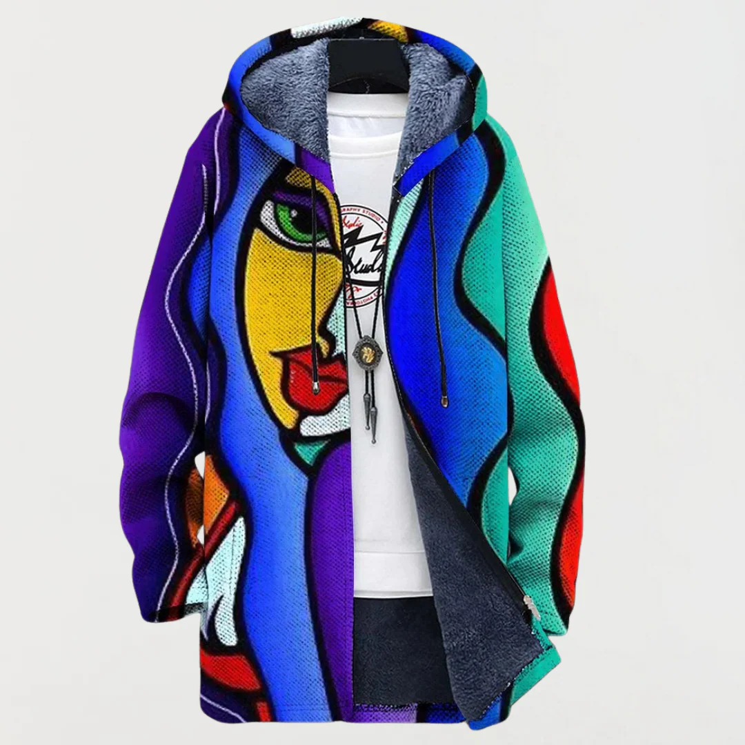 Flaminia – Premium-Jacke mit künstlerischem Design
