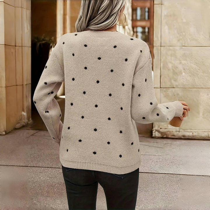 Esmee | Polka Dot Knit Sweater