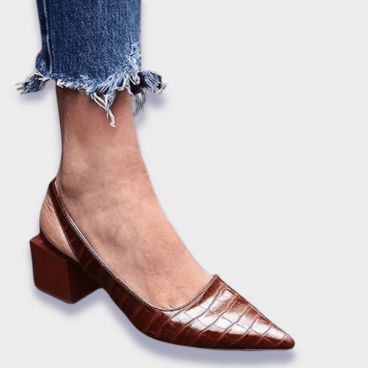 Luna™ | Orthopedic Faux Leather Pumps