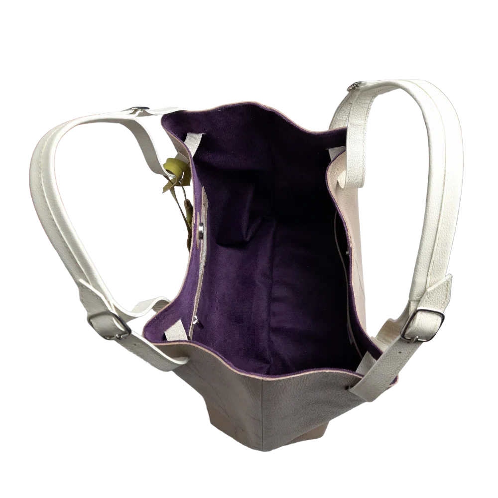 Adelle Taupe Damen Handtasche aus Leder