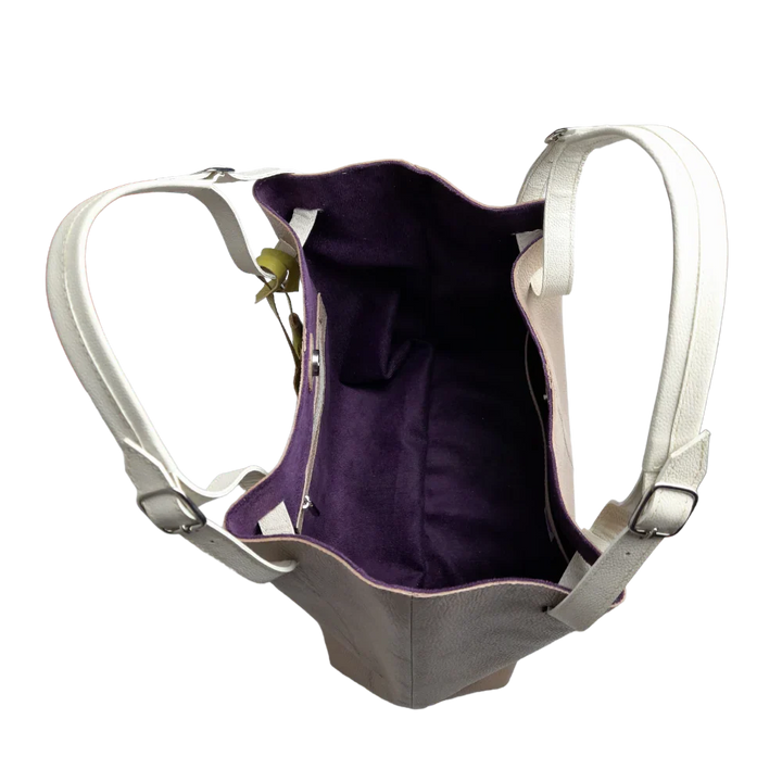 Adelle Taupe Damen Handtasche aus Leder