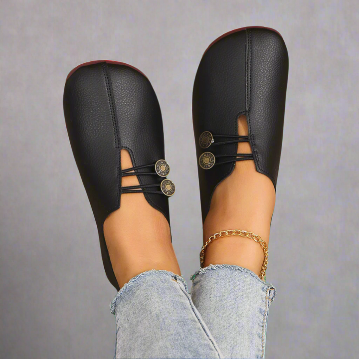 Nina™ | Sandalen mit Schnalle-Detail