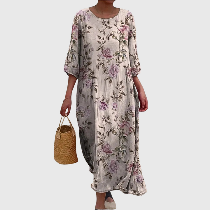 Cavell™ – Romantisches Blumenkleid mit zarter Eleganz