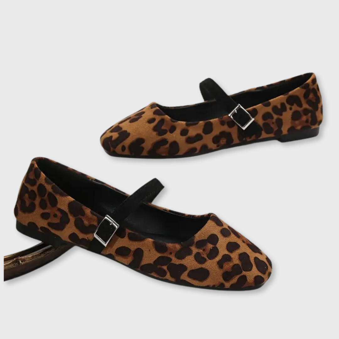 Luna™ | Leopard Print Slippers