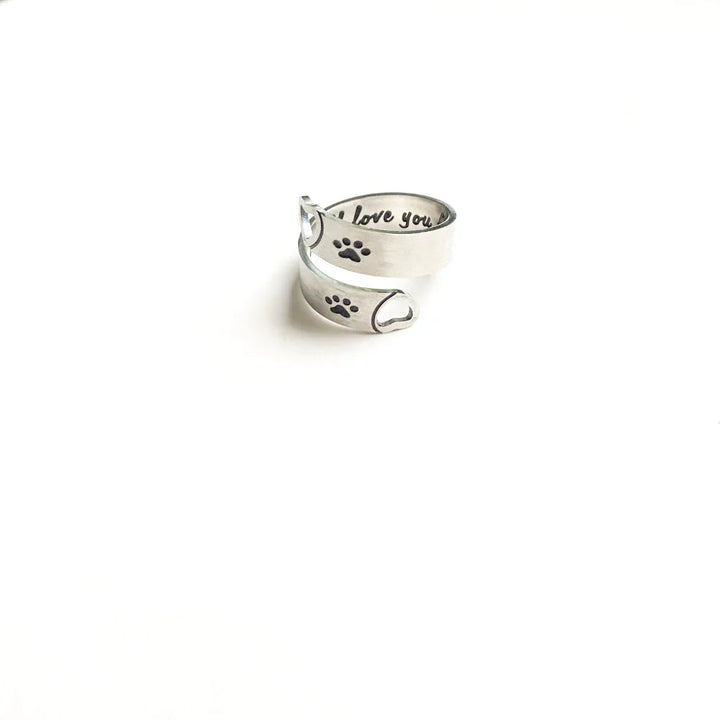FAYAIE – Anello d'argento versatile con motivi di fiori e fiori nel design Twist