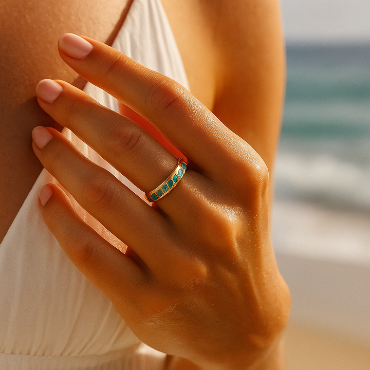 Larissa | Zarte Wellen in argento 925