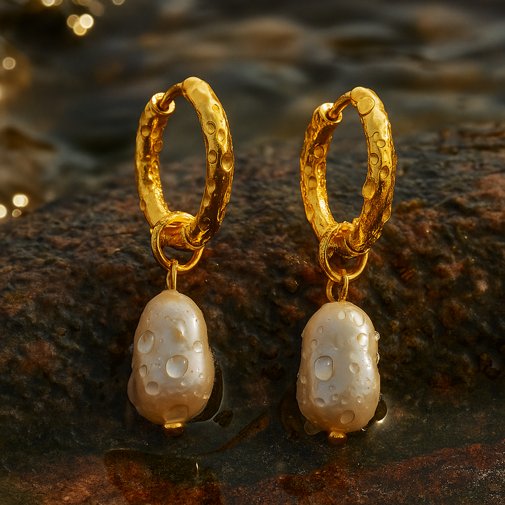 Sedna | Wasserperlen Ohrringe