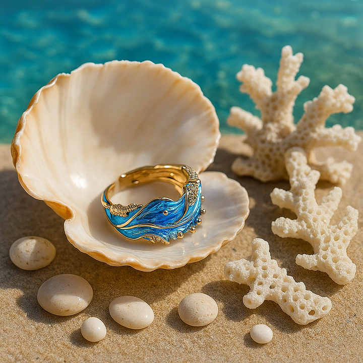 Ondine | Vintage Wavy Ring