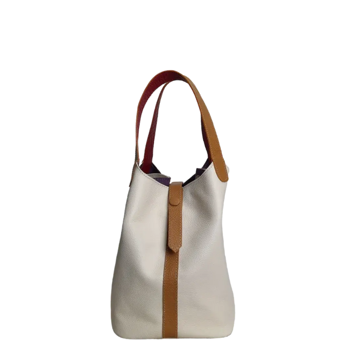 Eva Zebra Leather Women's Bag x Talk