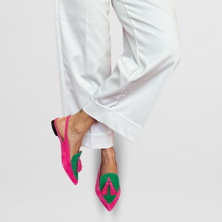 Fleur™ | Cheerful Pointed Loafers
