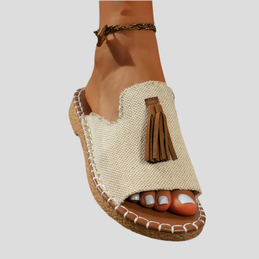Sofie™ | Bohemian Fringe Sandals