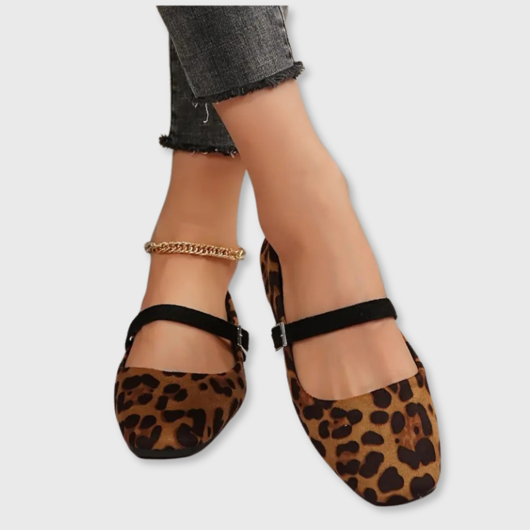 Luna™ | Leopard Print Slippers