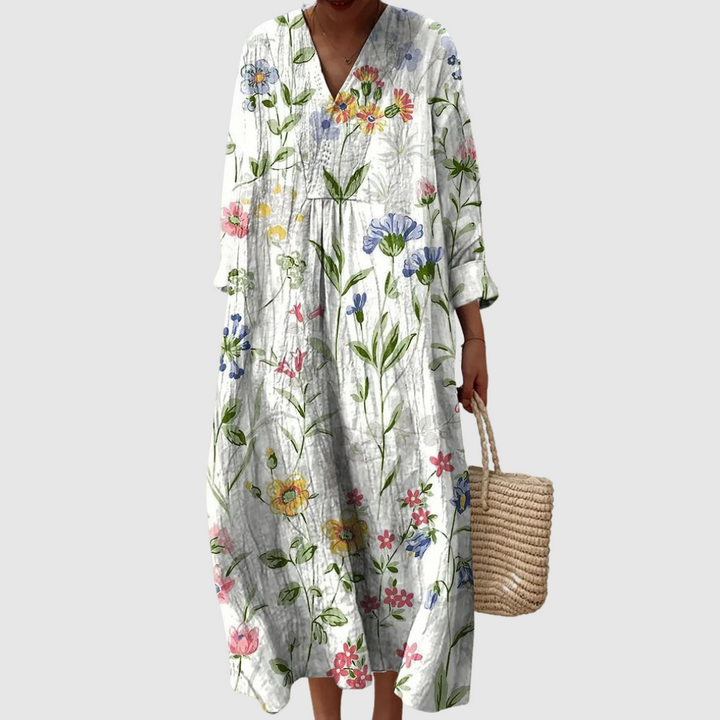 Cavell™ – Komfortables Midi-Kleid mit sommerlichen Blumenmustern