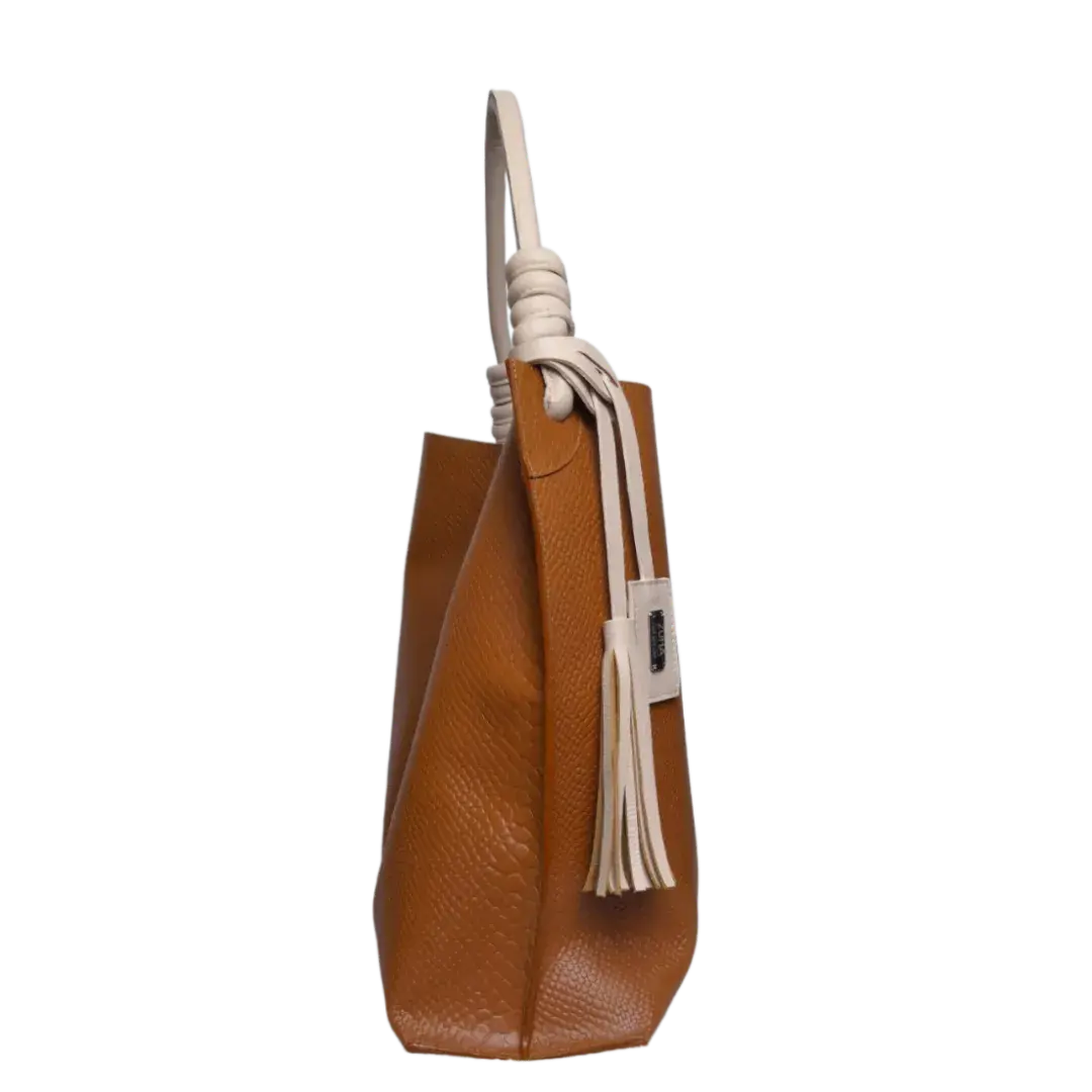 Fernanda Anaconda Honey Damen Leder Tasche