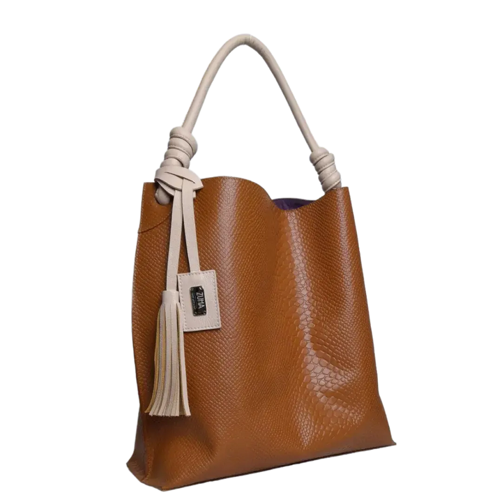 Fernanda Anaconda Honey Damen Leder Tasche