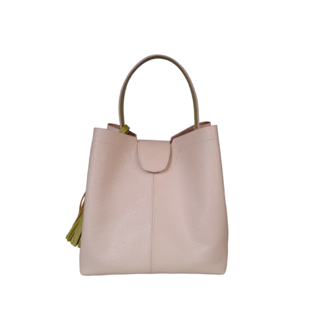 Lucia Nude Kleine Ledertasche für Damen