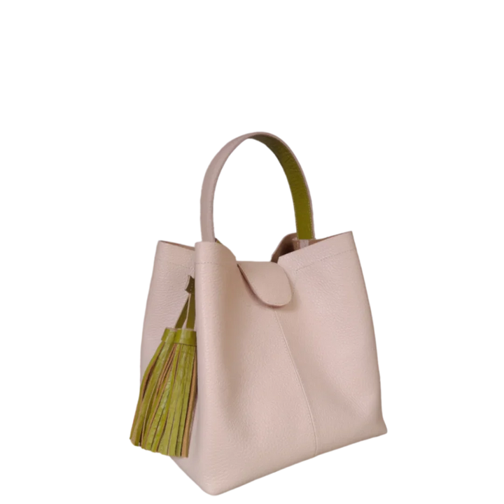 Lucia Nude Kleine Ledertasche für Damen