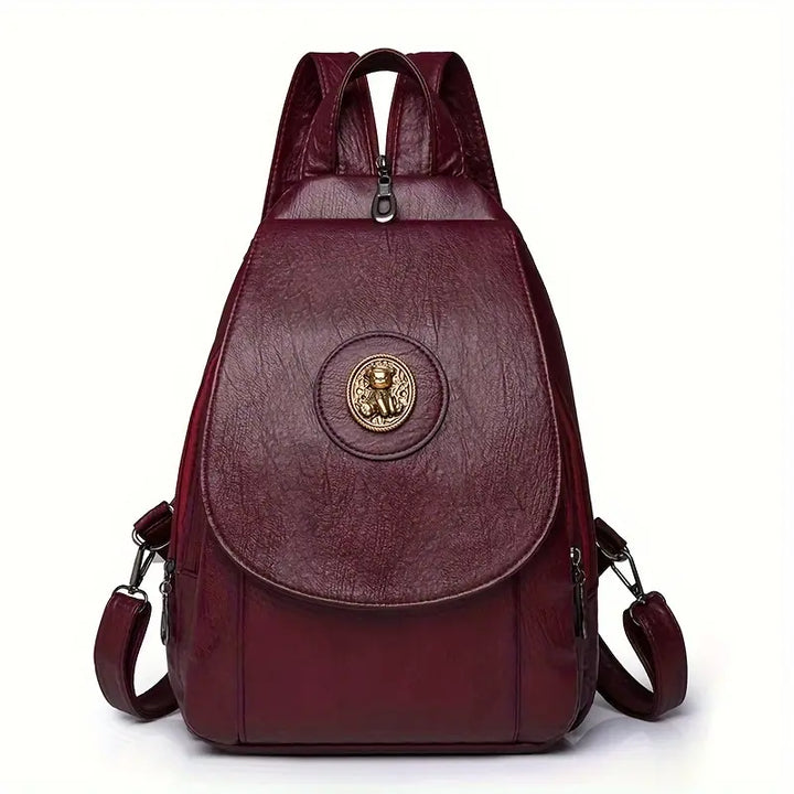 Miras Verstellbarer Vintage-Denim-Rucksack