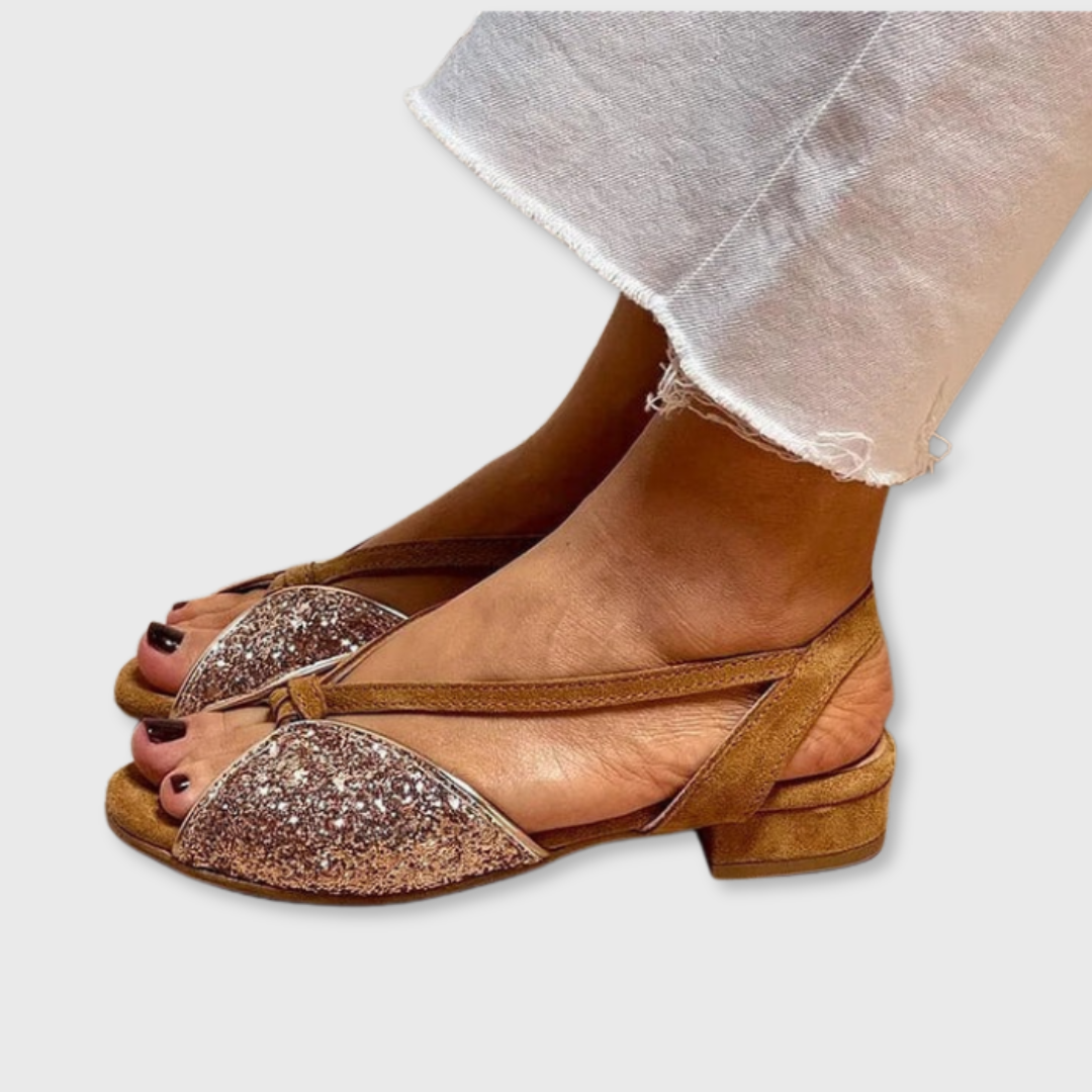 Julia™ | Glitter Layer Sandals