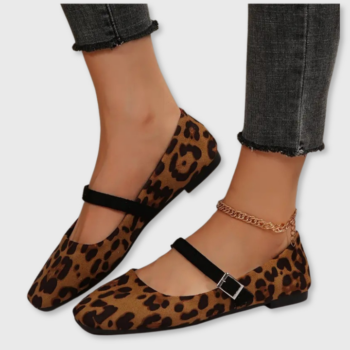 Luna™ | Leopard Print Slippers