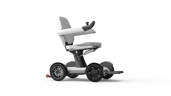 BeeAlien (2025) - Automatischer Faltbarer Elektrorollstuhl - 200W Motor, 120kg Tragfähigkeit, 25 km Reichweite