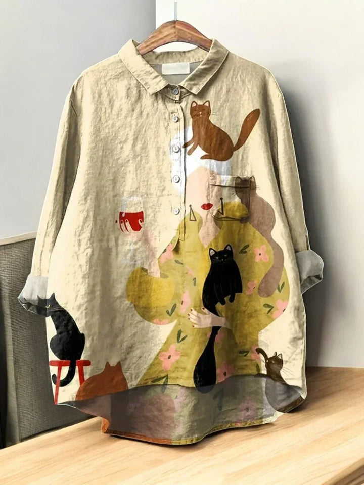 Louisa | Klassische Bluse 