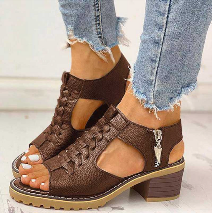 Fleur™ | Elegante High Heel Sandalen