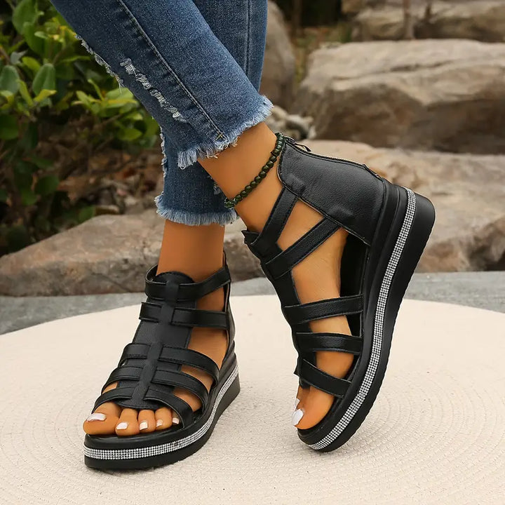 CHLOE | Stilvolle Keilsandalen