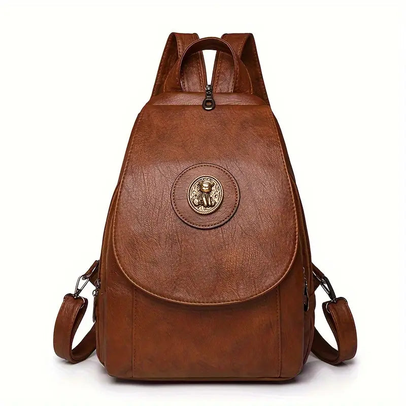 Miras Verstellbarer Vintage-Denim-Rucksack