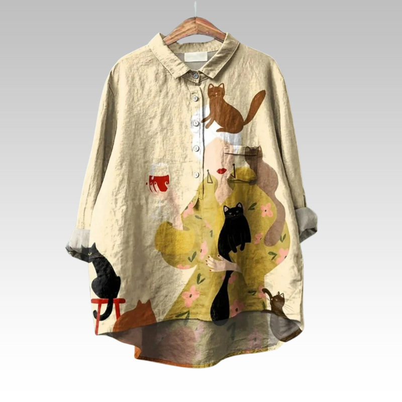 Louisa | Klassische Bluse 