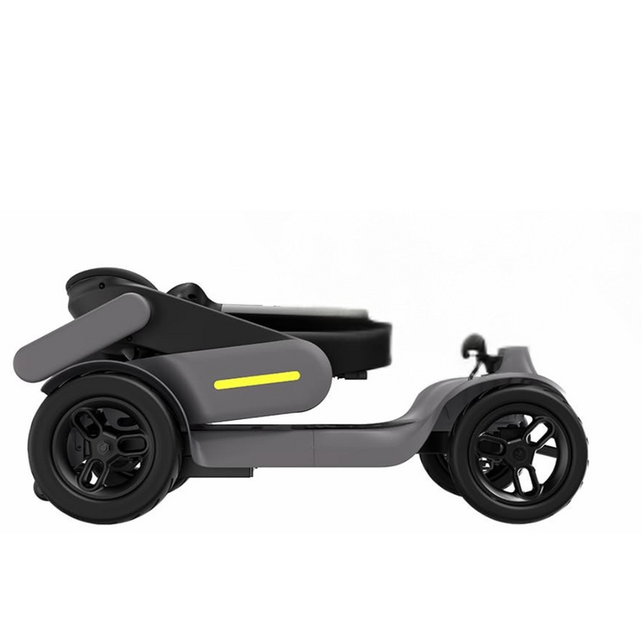 BeeRari (2025) - Manuell faltbarer Mobilitätsscooter - 250W Motor, 120kg Tragfähigkeit, 40 km Reichweite