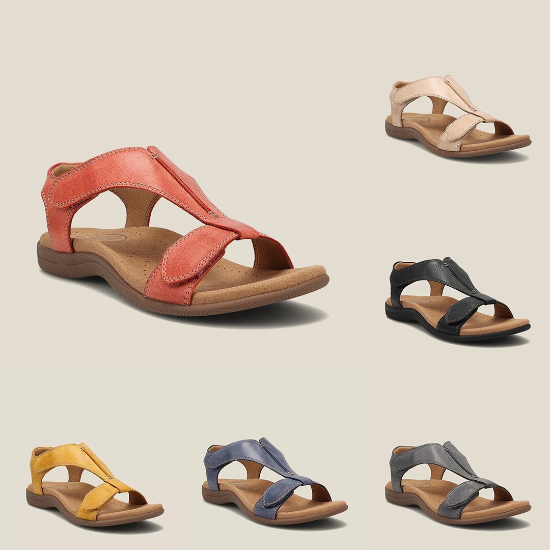 Tess - Leichte Orthopädische Ledersandalen