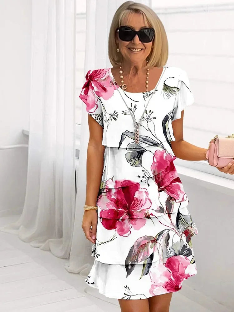 Francin | Leichtes Blumenkleid