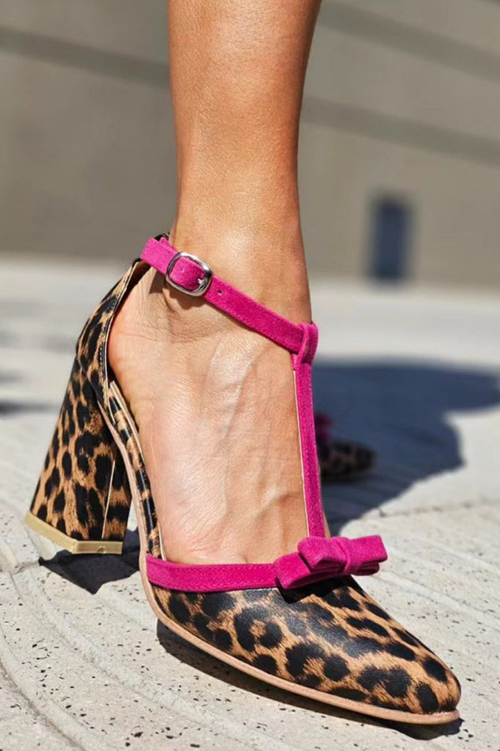 Lara™ | Leopardenmuster High Heels