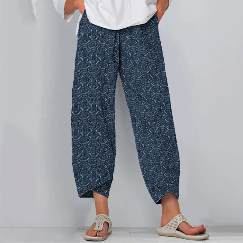 Olivia | Seigaiha Serenity Hose