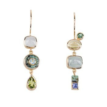 Look | Gold Drop Earrings