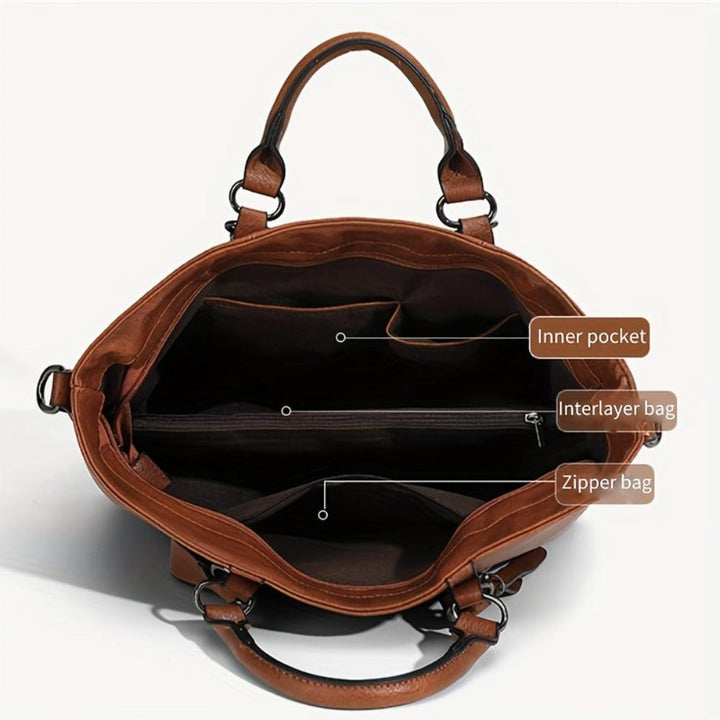 Charlotte's Timeless Elegance | Vintage Tote Bag