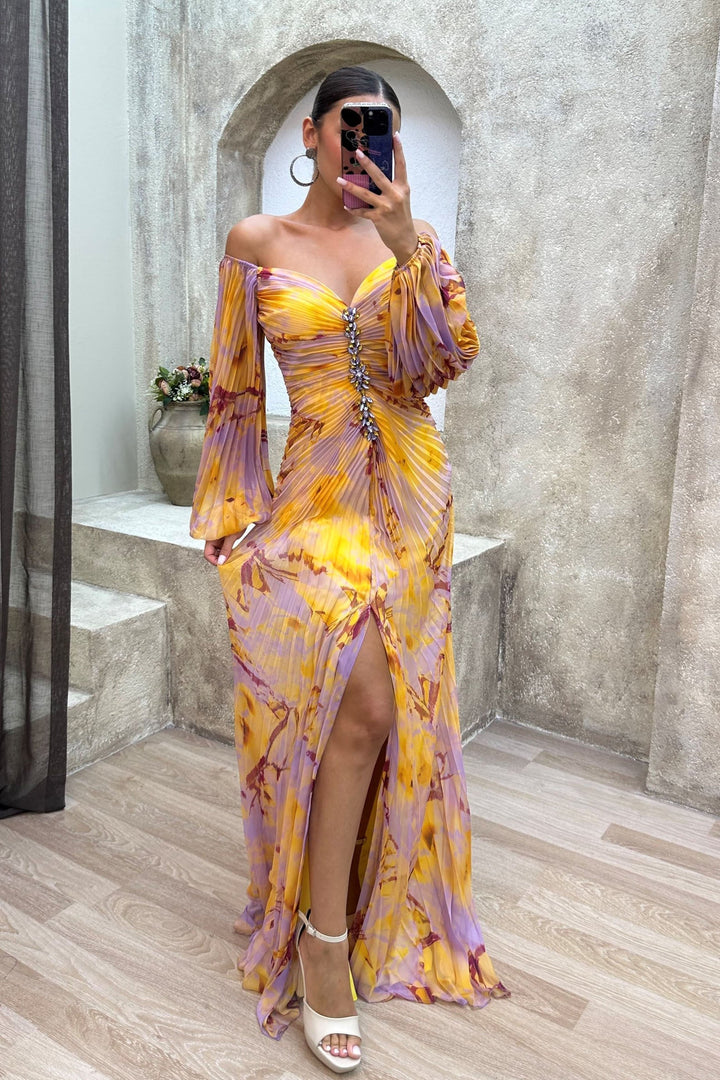 Stella™ – Elegantes, attraktives Kleid mit V-Ausschnitt