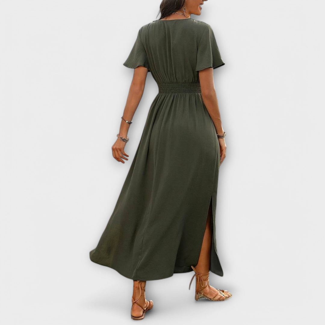 Bohemian Heather Kleid