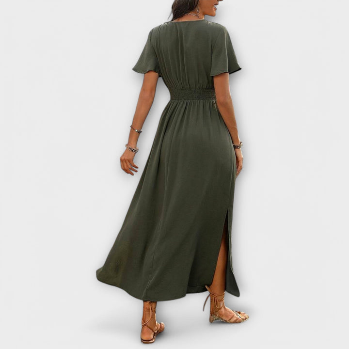 Bohemian Heather Kleid