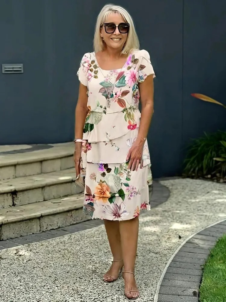 Francin | Leichtes Blumenkleid