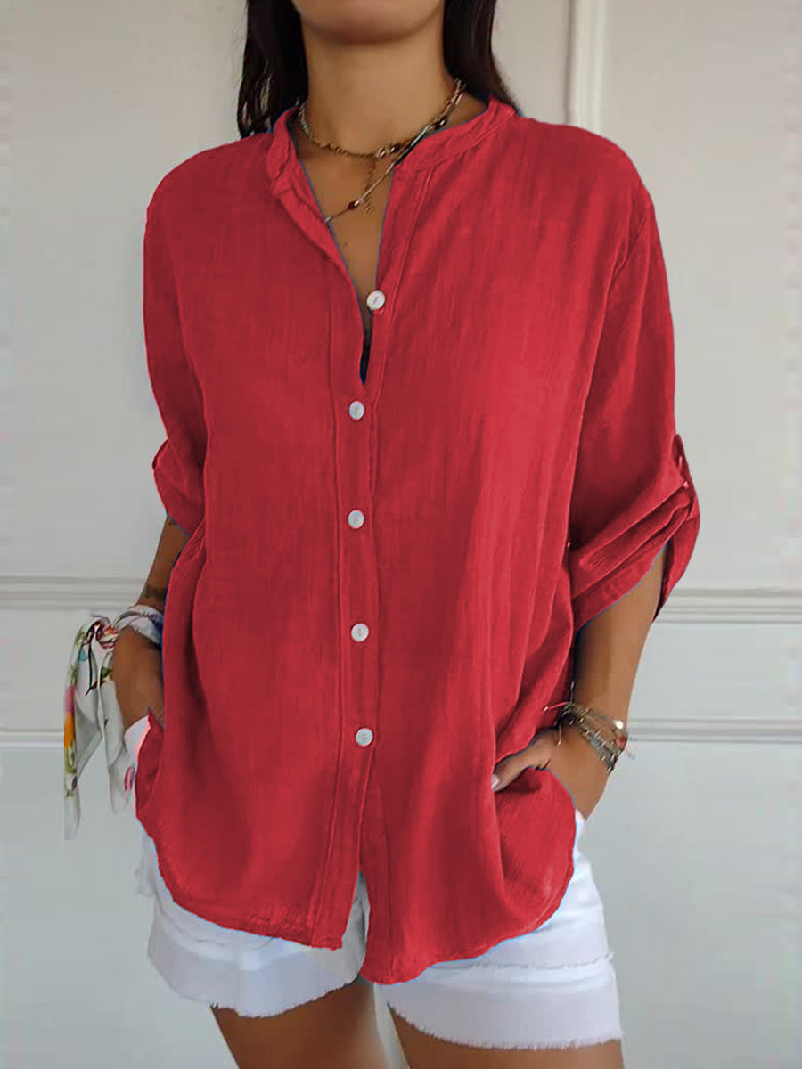 Anette | Premium Linen Shirt